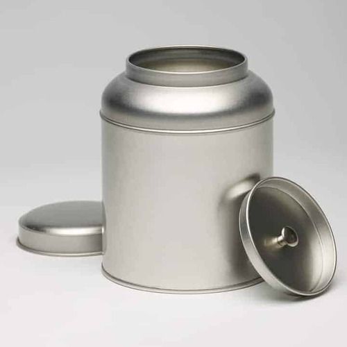 Round Tea Caddy