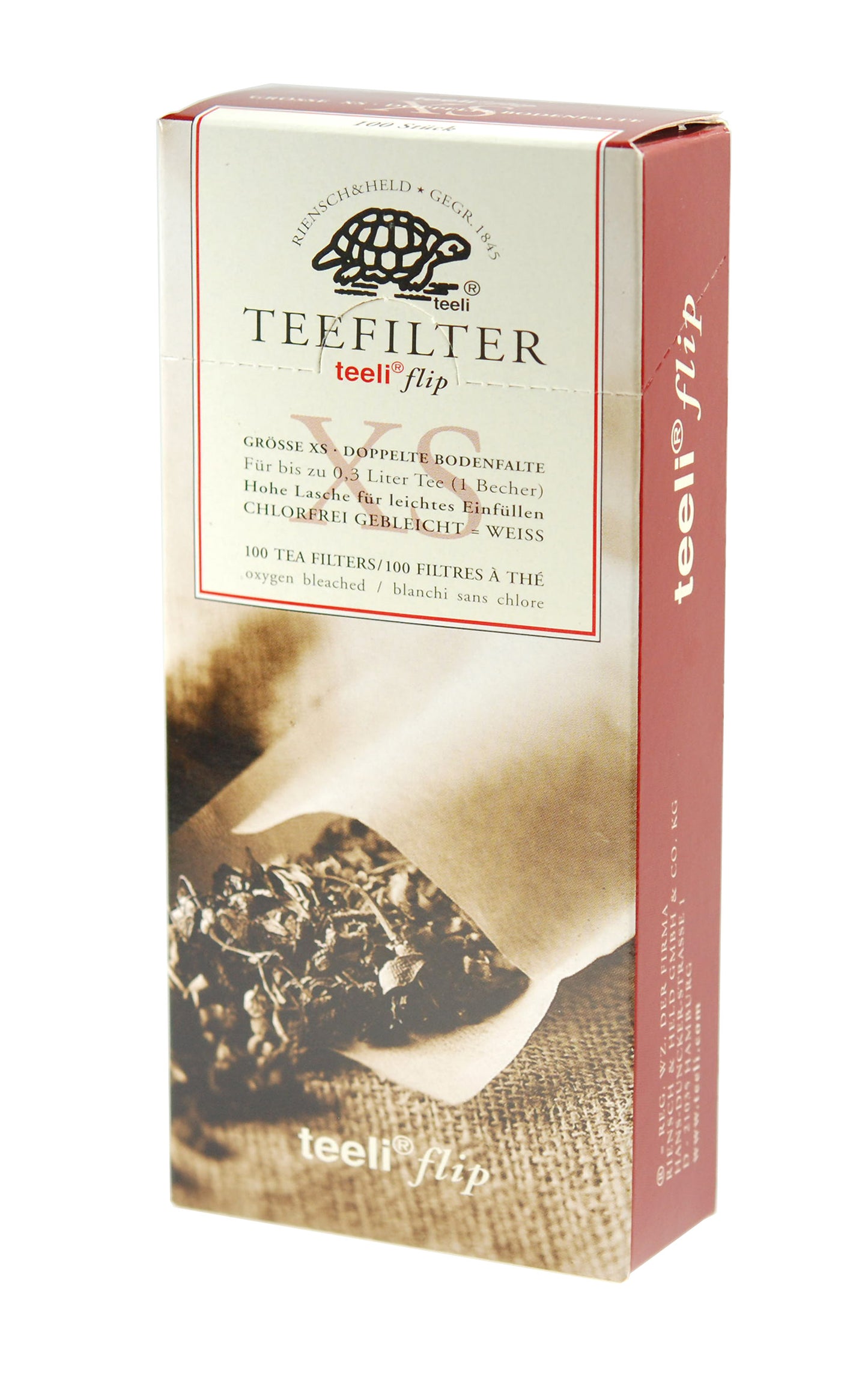 Refillable tea bag