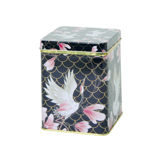 Crane & Magnolia Design tea caddy