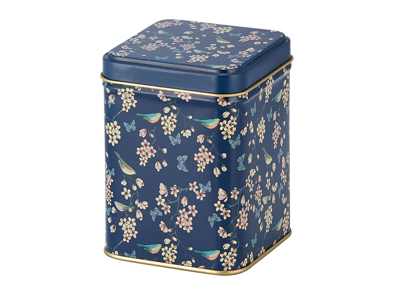 Floral Design Tea caddy