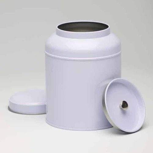 Round Tea Caddy